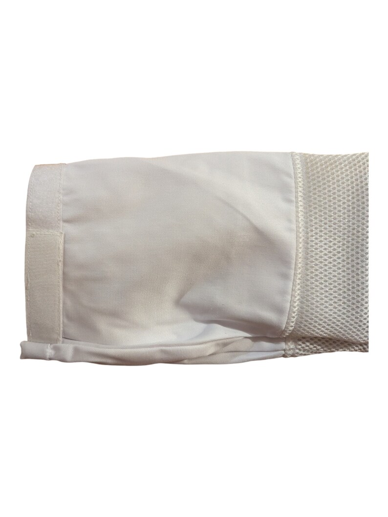 4Bee Hochwertige, belüftete weiße Imkerhandschuhe aus Rindsleder mit langen Ärmeln TouchscreenOption Bild 10