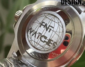 Mod Watch | Custom watch | Automatic Mod | Personalized dial | Luminous | Gift for HIM | Men | Engraved customized