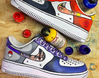 Order now>>> etsneaker.com/king-429 >>>Naruto X Sasuke Air Force 1 Custom Air Force 1 Customs Limited Edition|Perfect Gift,Mother day gif