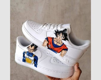 Order now>>> etsneaker.com/king-452 >>>Dragon Ball  Goku X Vegeta Air Force 1 Custom Air Force 1 Customs Limited Edition|Perfect Gift,Mot