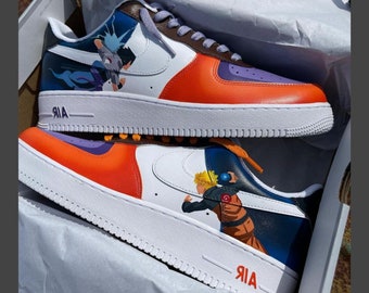 Order now>>> etsneaker.com/king-433 >>>Naruto X Sasuke Air Force 1 Custom Air Force 1 Customs Limited Edition|Perfect Gift,Mother day gif