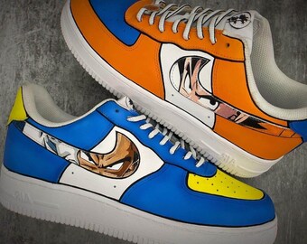 Order now>>> etsneaker.com/king-451 >>>Dragon Ball  Goku X Vegeta Air Force 1 Custom Air Force 1 Customs Limited Edition|Perfect Gift,Mot