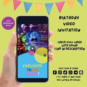 Inside Birthday Invitation Video