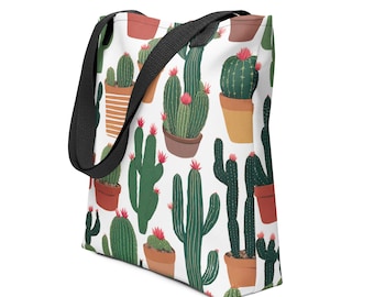 Graziosa borsa tote cactus