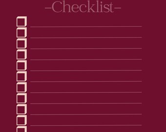 Christmas Countdown| 25 days till Christmas Digital Download| Christmas Checklist