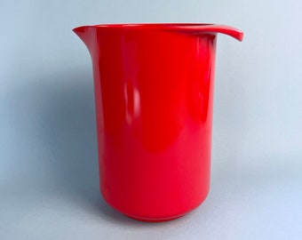 Vintage Rosti Denmark Melamine Pitcher | Red