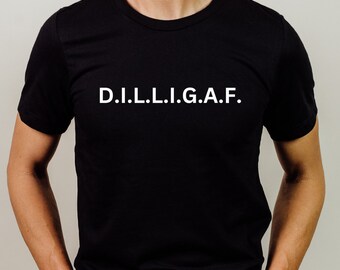 DILLIGAF Kurzarm-Grafik-T-Shirt