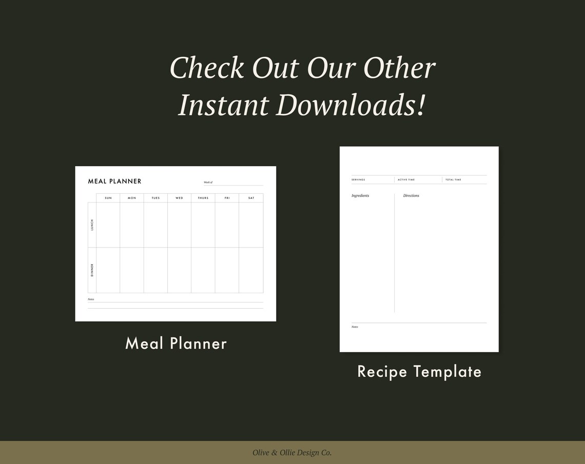 Printable Blank Monthly Calendar – Letter, A4, A5, Half Letter Template