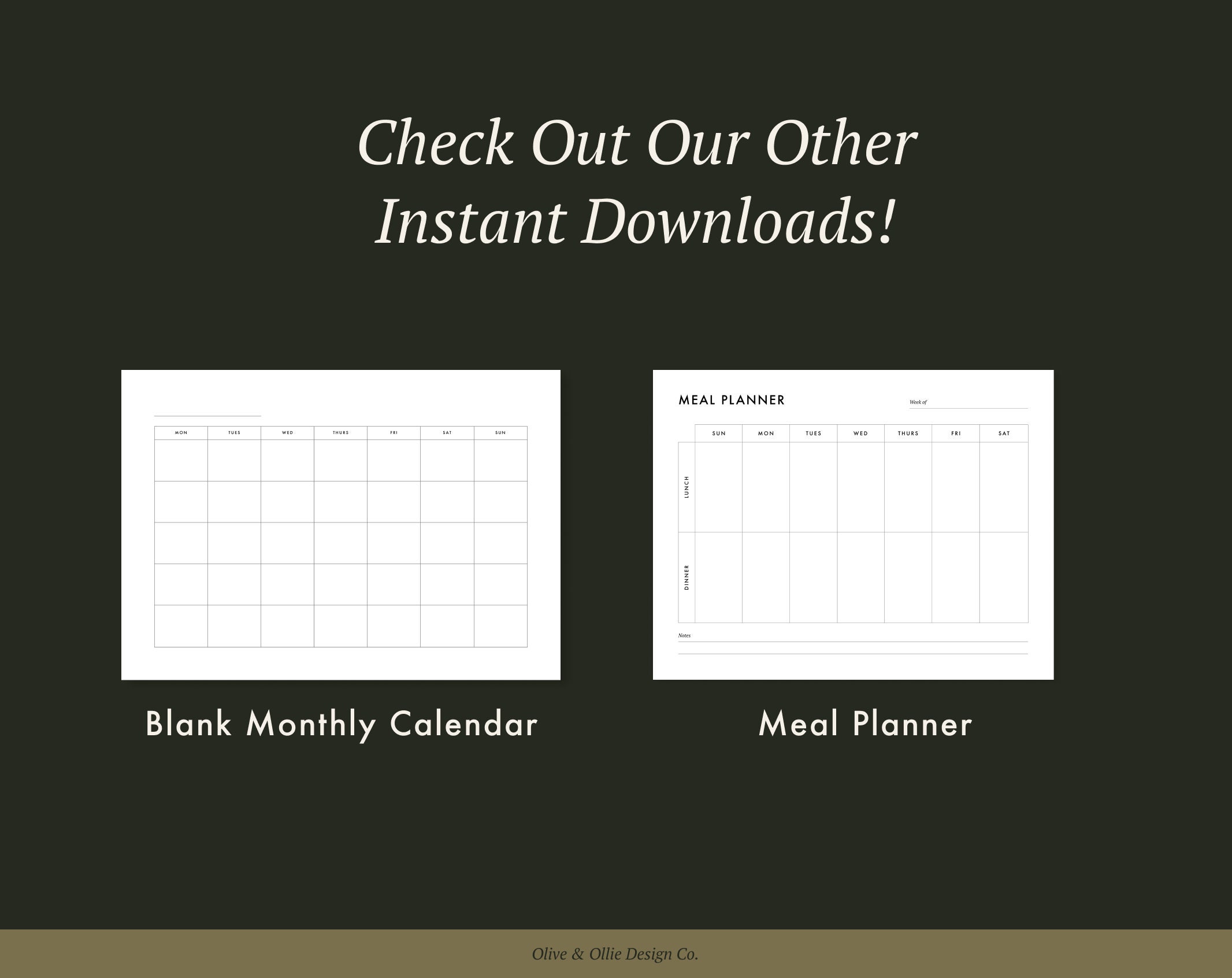 Daily Planner Printable Template Instant Download A4, A5, US Letter ...