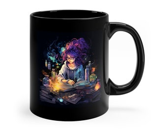 Witchy Whimsy Mug Halloween Cosmic Witch Wizard Mug