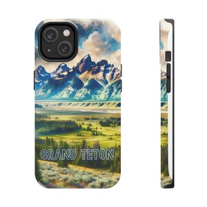 Grand Teton National Park Tough Phone Cases