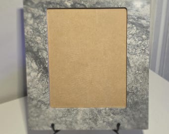 Handcrafted Natural Marble Picture Frame | 8x10