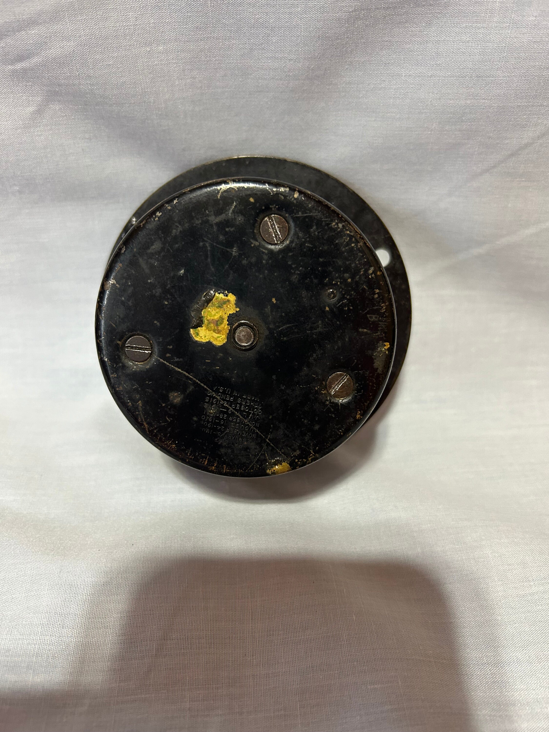 Keyless Auto Clock Antique Keyless Rim Wind Auto Clock 8-day - Etsy