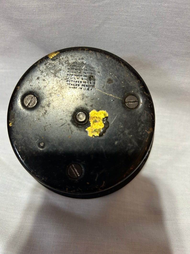 Keyless Auto Clock Antique Keyless Rim Wind Auto Clock 8-day - Etsy