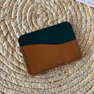 Porte carte en cuir