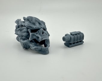 1:25 Flaming Skull Scoop and Blower