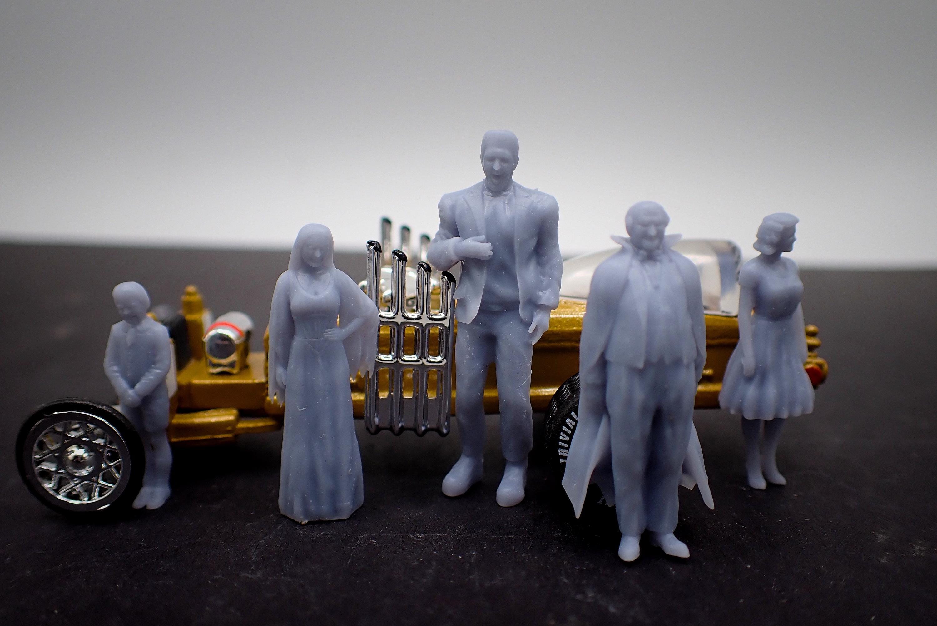 1/64 Munsters 3d Printed (does Not Include Car) - Etsy