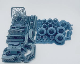 Offroad Bodykit for 1970 Mustang Boss 302 Revell 1/24