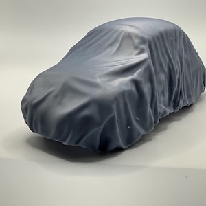 1/25 scale covered up VW BEETLE for Diorama 3d printed