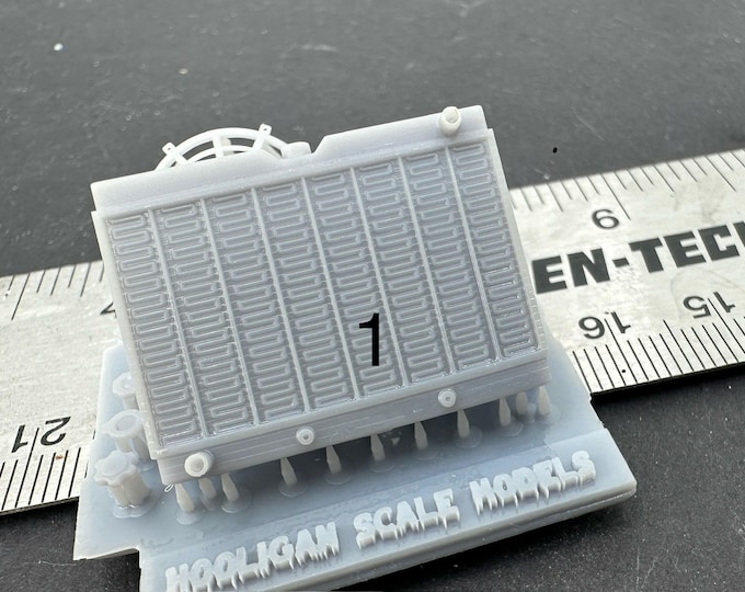 1/24 1/25 Big Block Radiators 3d Printed - Etsy
