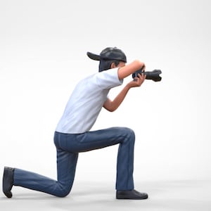 1/25 scale model car photographer
