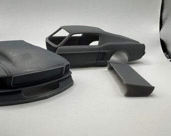 Mustang Outlaw Drag de 1967 a escala 1/25