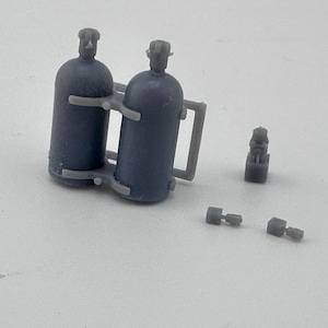 Twin NOS Nitrous bottles with Bracket/ Regulator and solenoids