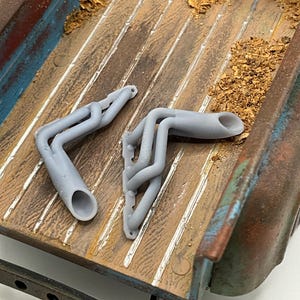 1/25 gasser headers 3Dprinted