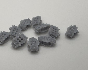 10 Holley Dominator Carburetors Scale 3D printed