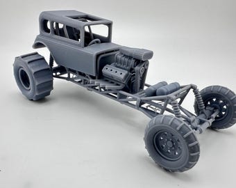 Hot Rod Mud Dragster 1/25