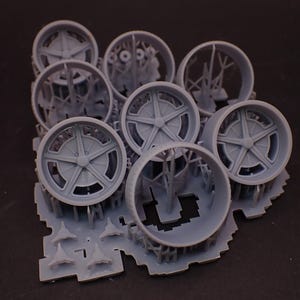 1/24 Ridler Wheels Tires