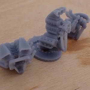 1/64 3D printed engines 3 to choose or all