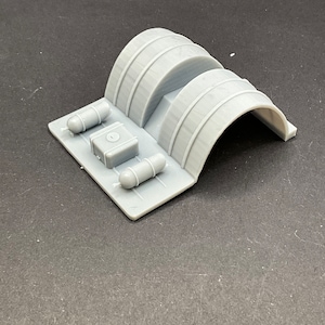 Rear half tubs for 1/25 scale model