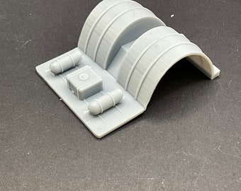 Rear half tubs for 1/25 scale model