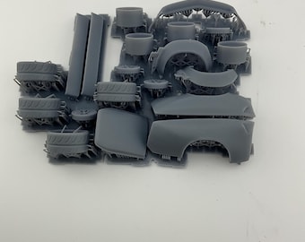 1/25 boss 1969 body kit w wheels