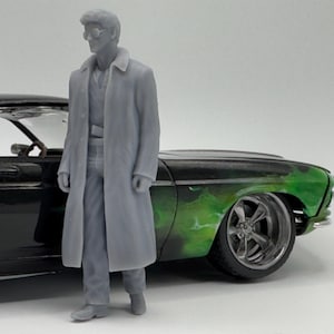 Figurine Sylvester Stallone En Cobra - Échelle 1:43 De La Marque Cartrix, En Résine, Neuve Avec Boîte (OVP)