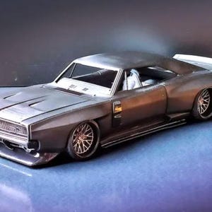 1968 Charger Bodykit 1/25 3d printed