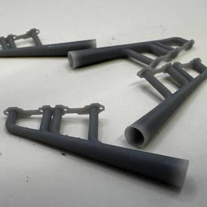Two sets of 1/25 scale, rat rod headers