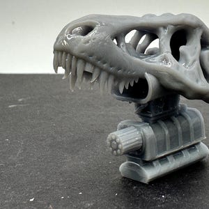 T-REX scoop and Supercharger 1:25 scale 3D printed
