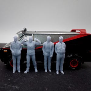 1/64 A Team Figures