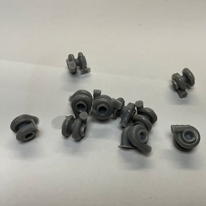 10 3-D gedruckte Resinturbo 1:25