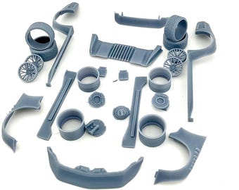 1977 Trans Am Body Kit for Revell first Snowflake wheels