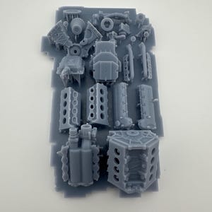 Predator-motor op schaal 1/25
