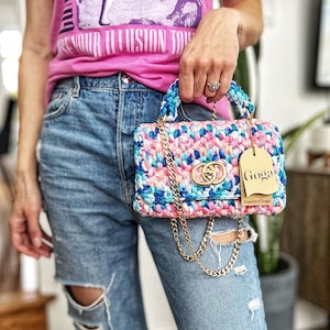 Woven bag/Handmade Bag/Hand Woven Bag/Crochet Bag/Knitted bag/Designer Bag/Luxury Bag/Shoulder Bag/Luxury Bag/Women&#39;s Bag