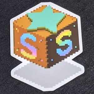 Adesivo Save Box | Legend of the Seven Stars | Adesivos de vinil fosco à prova d&#39;água + à prova de intempéries para laptop