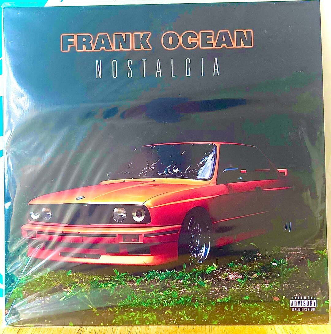 Nostalgia Ultra Frank Ocean Vinyl Brand New 1X LP Vinyl Frank Ocean Nostalgia Ultra Vinyl Record