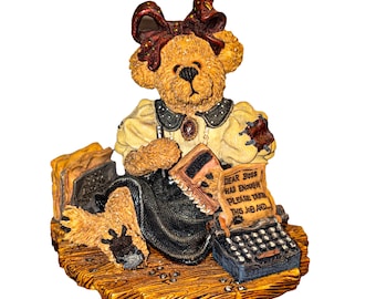 Boyds Bears  Friends Collection The Bearstone Collection Character Name Ms. Friday Take This Job 1999