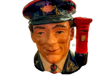 Royal Doulton Postman Character Jug | Limited Edition British Toby Mug