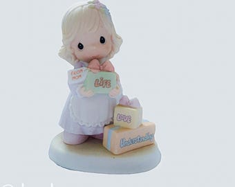 Precious Moments "Mom, You've Given Me So Much" Figurine: 1998 Enesco Porcelain Collectible
