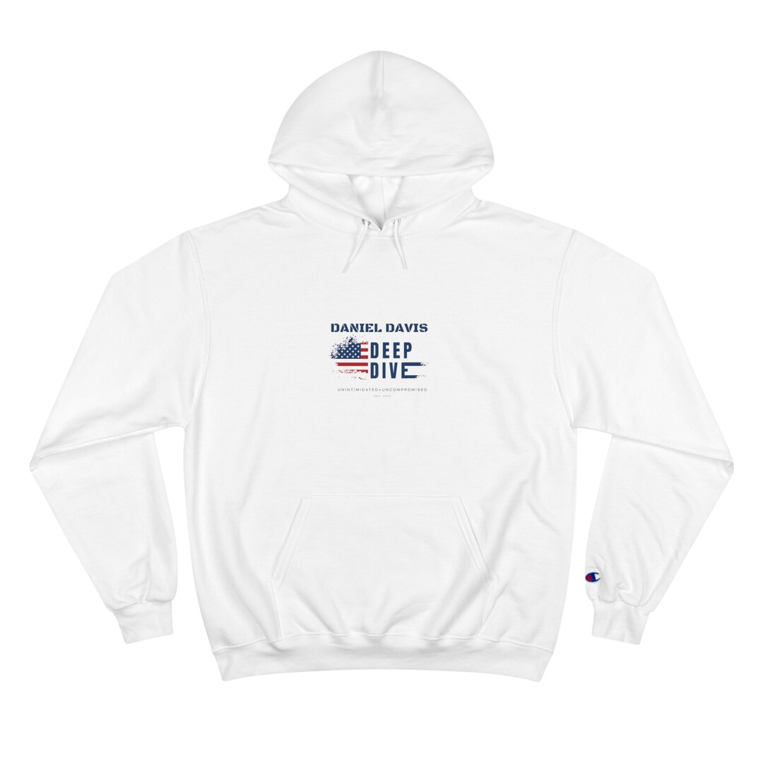 Daniel Davis Deep Dive American Flag X White Champion Hoodie - Etsy
